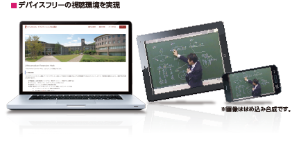 デバイスフリーの視聴環境を実現